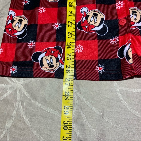 disney minnie mouse Christmas top pajama, Woman, Size Small - Picture 3 of 9